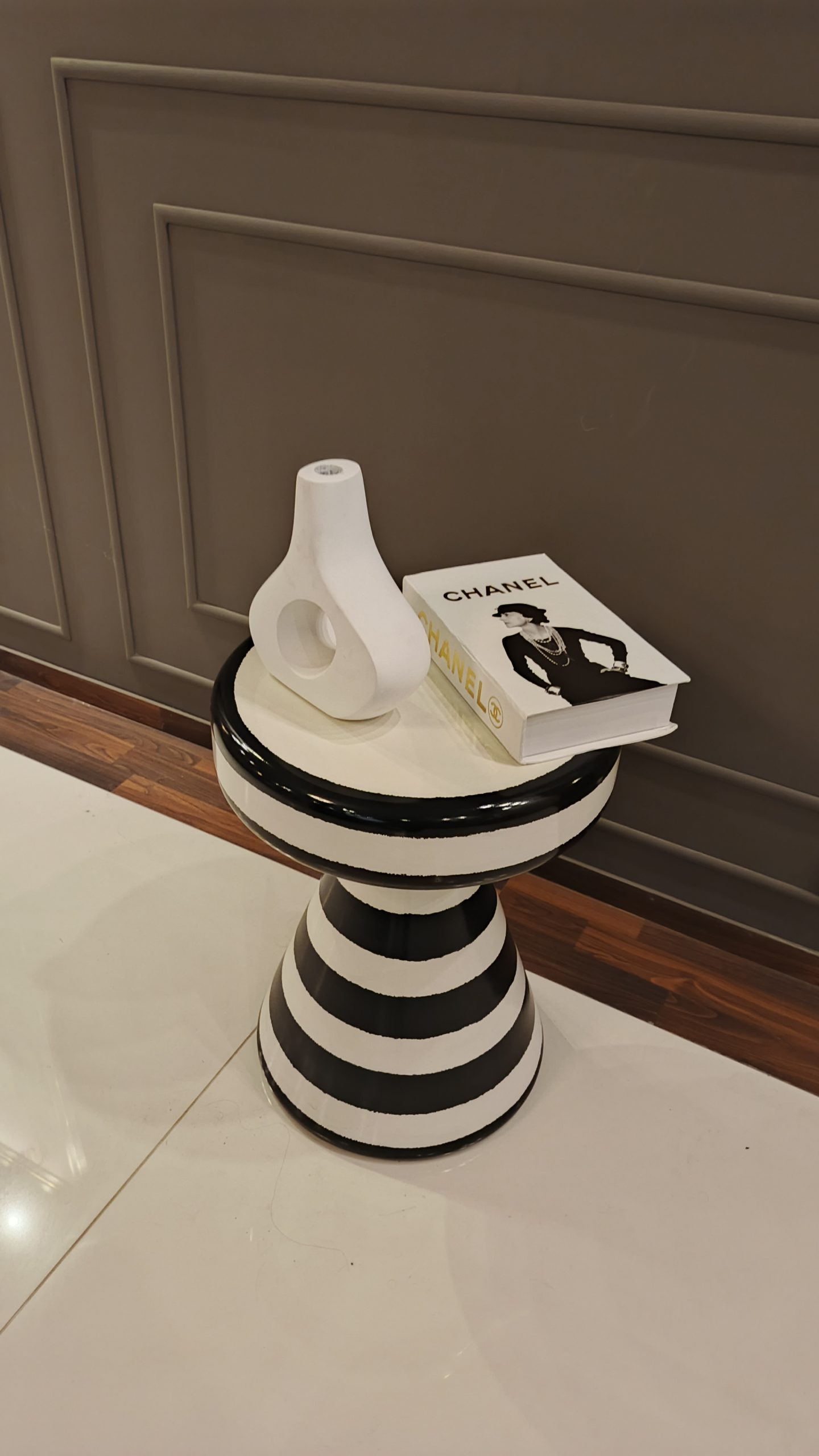 Zebra Print Accent Table — Luxury Statement Side Table for Living Room & Bedroom Décor - Image 6