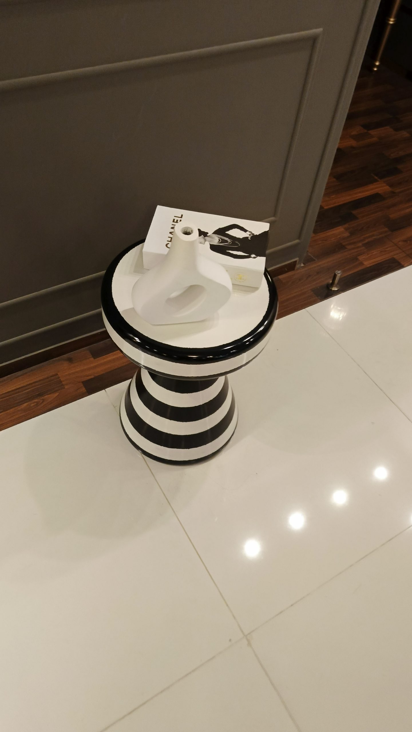 Zebra Print Accent Table — Luxury Statement Side Table for Living Room & Bedroom Décor - Image 9