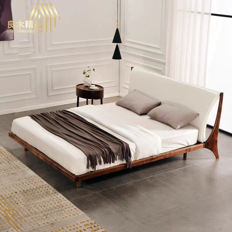 High-Quality Wooden Bed for Bedroom – Minimalist & Elegant | EasyDecor - Image 4