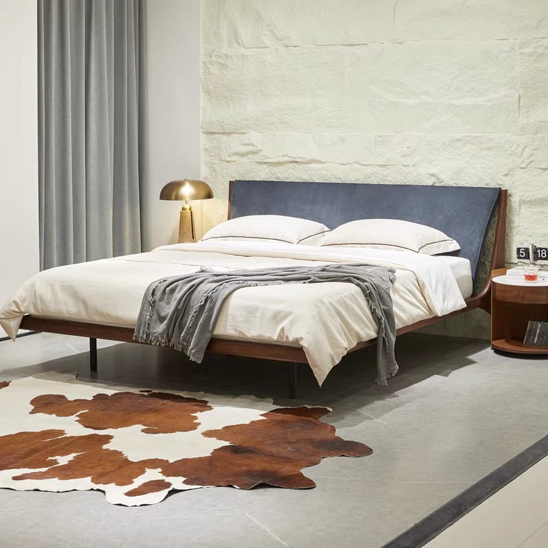 High-Quality Wooden Bed for Bedroom – Minimalist & Elegant | EasyDecor - Image 2